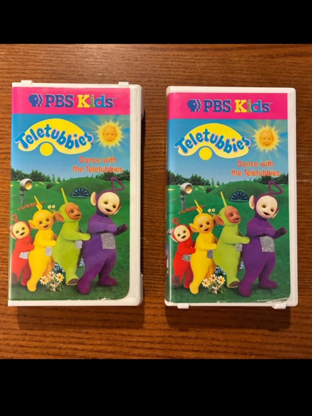 Teletubbies Dance With the Teletubbies Clamshell VHS